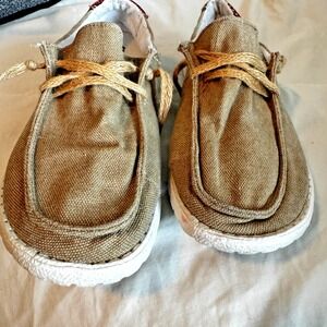 Gypsy Jazz Brown Red Women's‎ Slip On Shoe Size 10